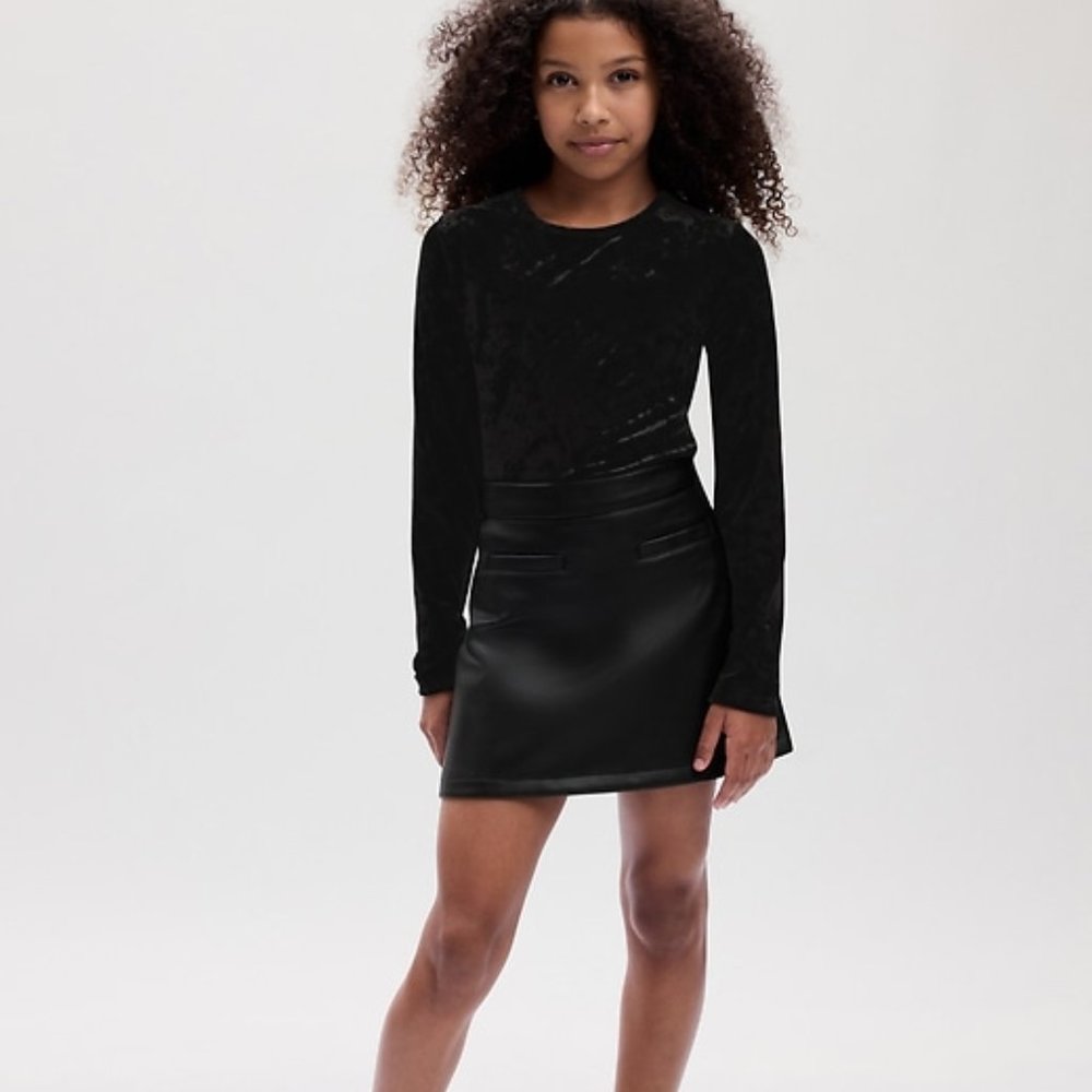 GAP Kids Long-Sleeve Velour / Velvt Shirt / Top, Size XX-Large (14-16) - NWT
